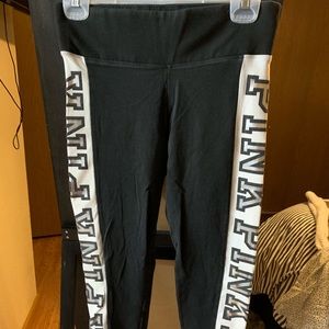 VS pink leggings